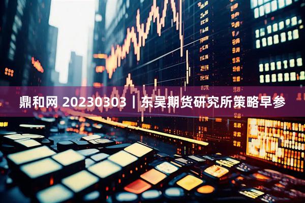 鼎和网 20230303｜东吴期货研究所策略早参